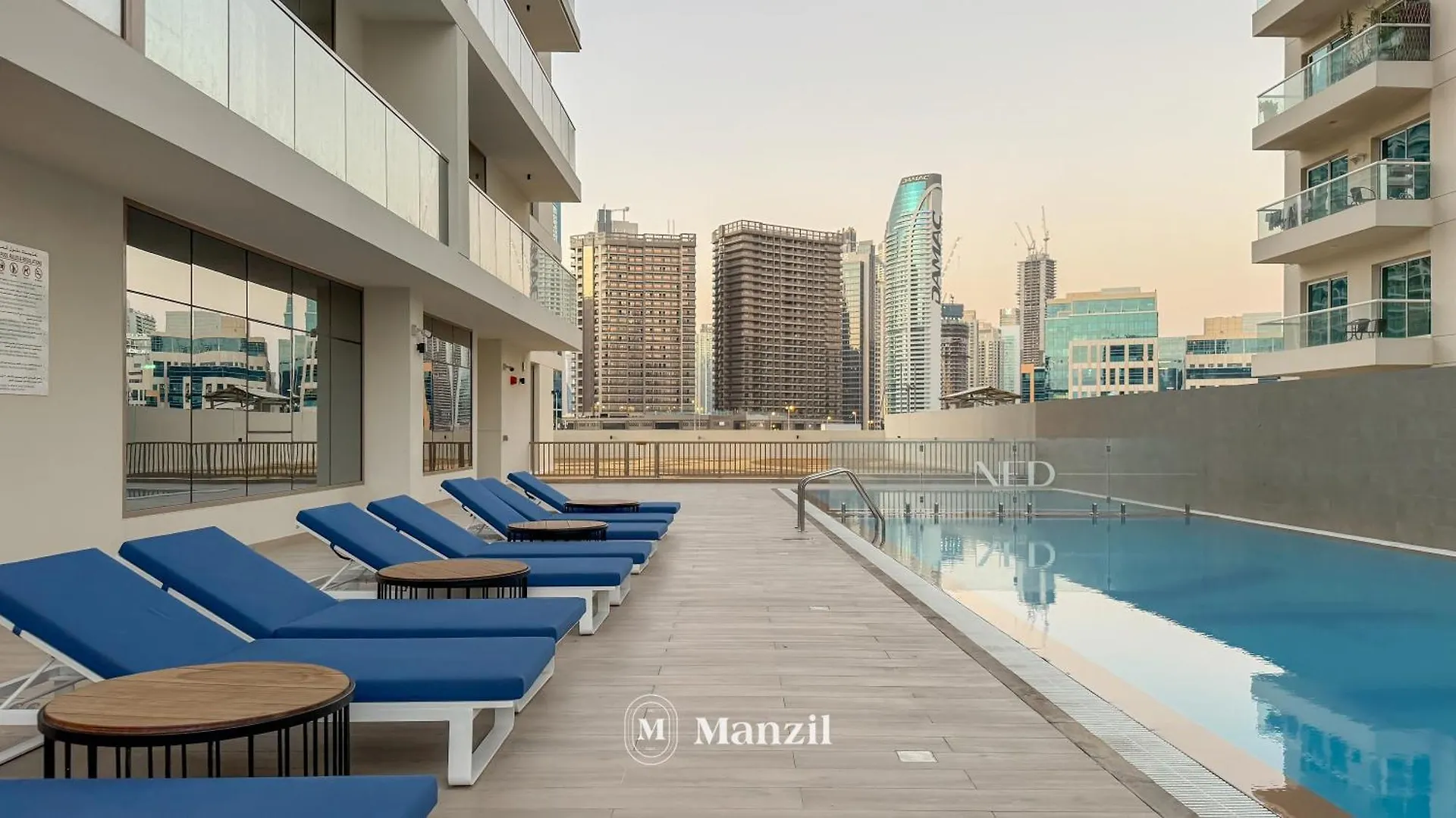Apartment 2Br Apt In Business Bay With Iconic Burj Khalifa And Dubai Canal Views