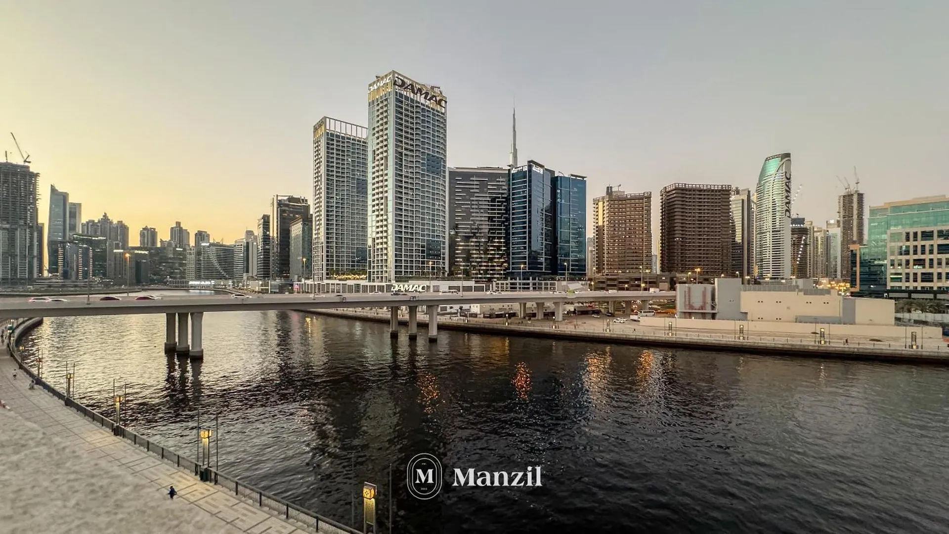 2Br Apt In Business Bay With Iconic Burj Khalifa And Dubai Canal Views Apartment
